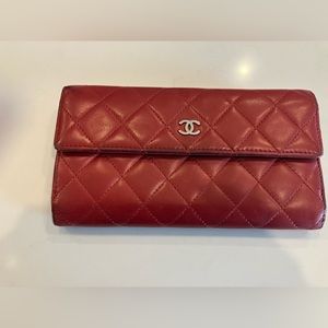 Leather Chanel Wallet